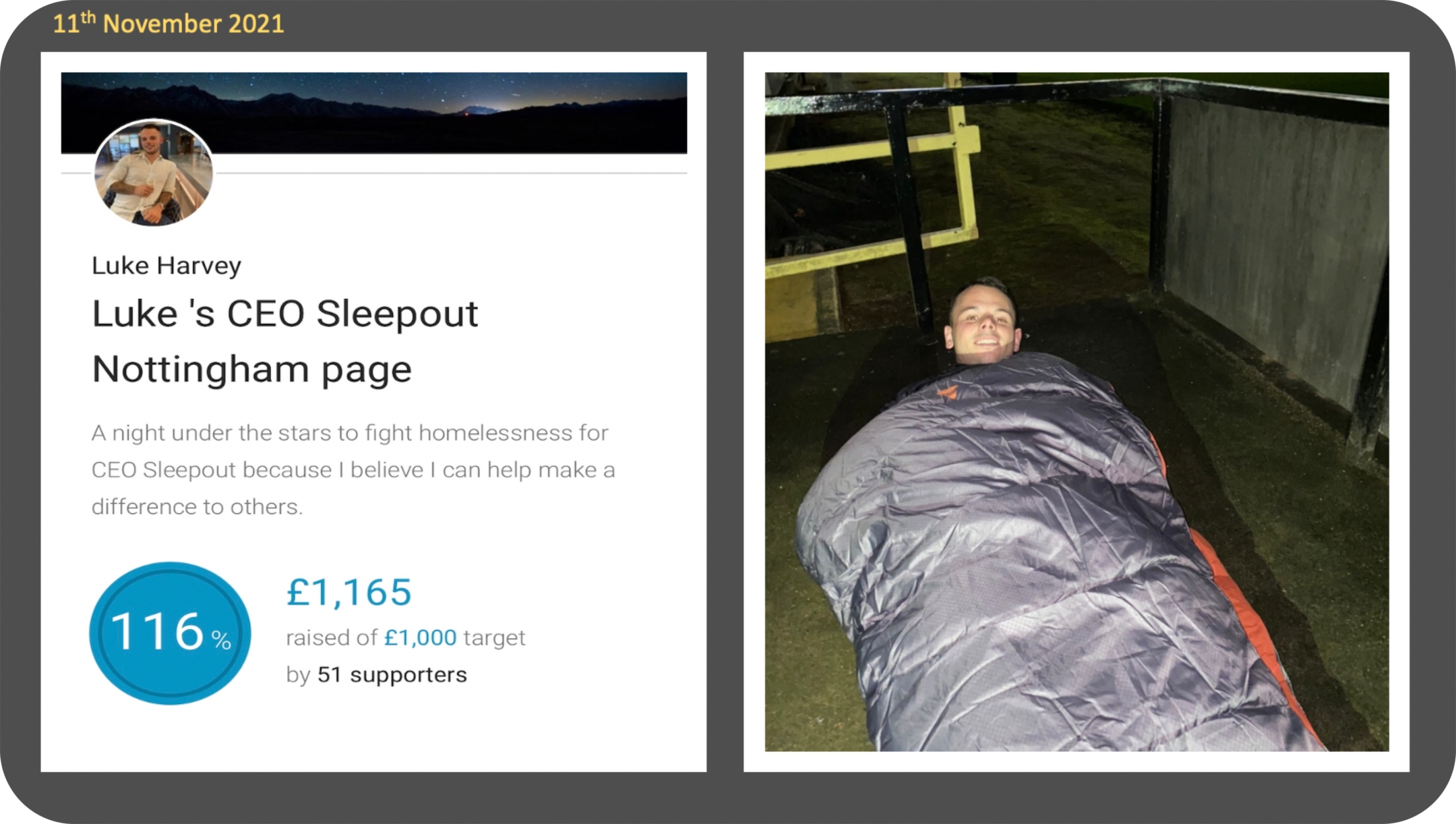 CEO Sleepout