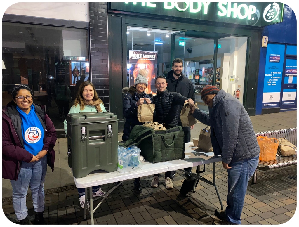 Helping the homeless in Nottingham 