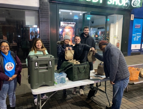Brooklands Team Help to Feed the Homeless in Nottingham