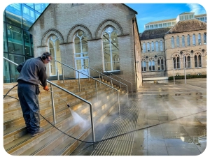 University Paving Cleaning