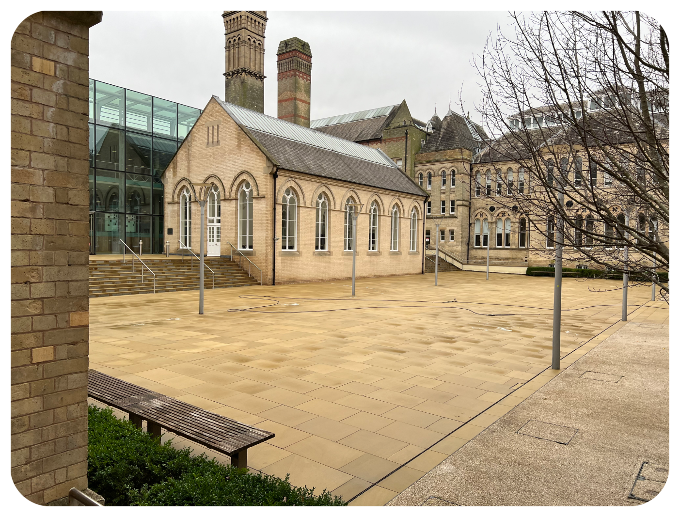 Results from Paving Cleaning at Nottingham Trent University