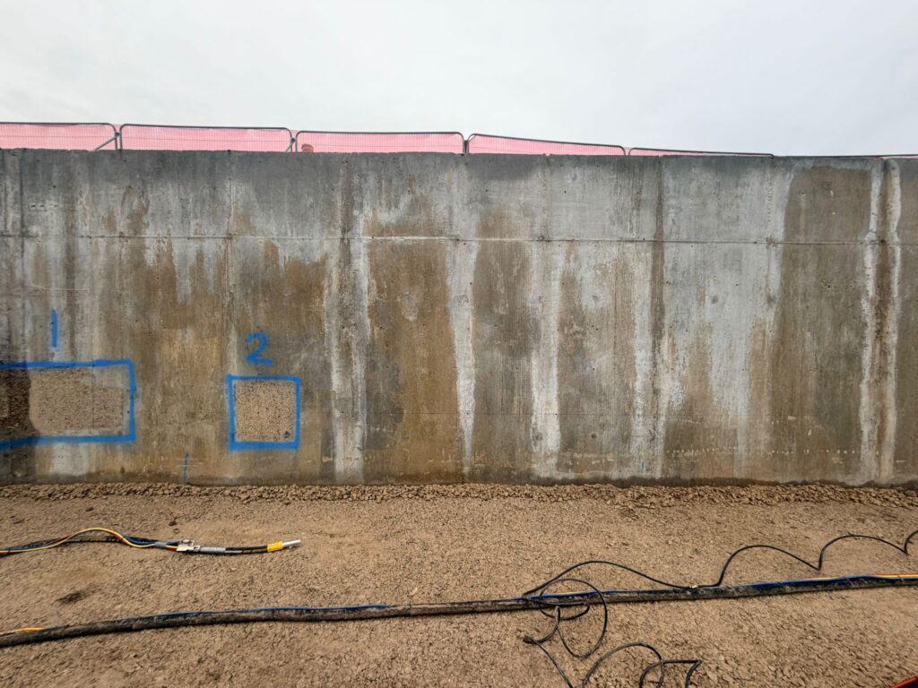 Blast Cleaning Test Patch