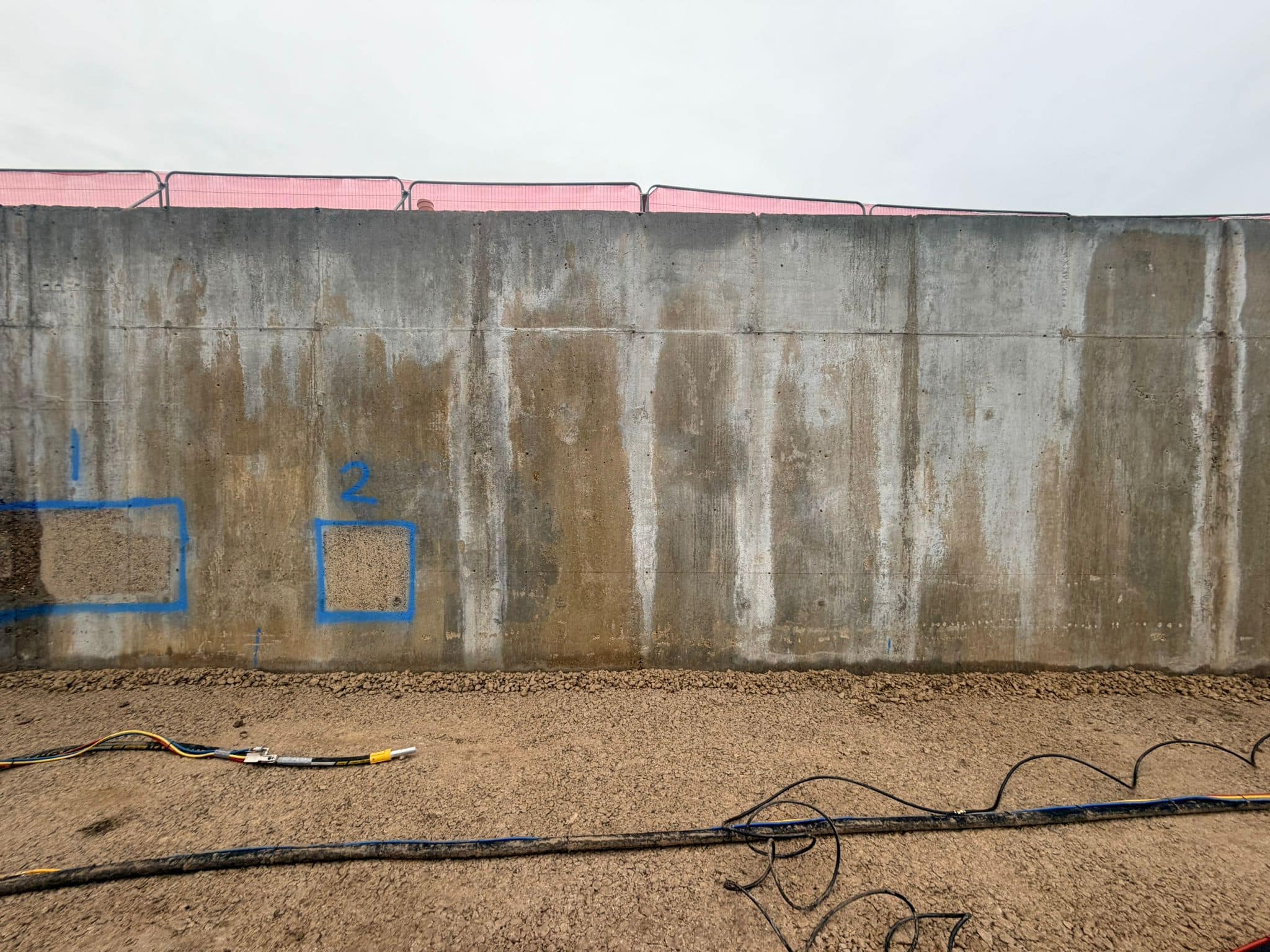 Blast Cleaning Test Patch