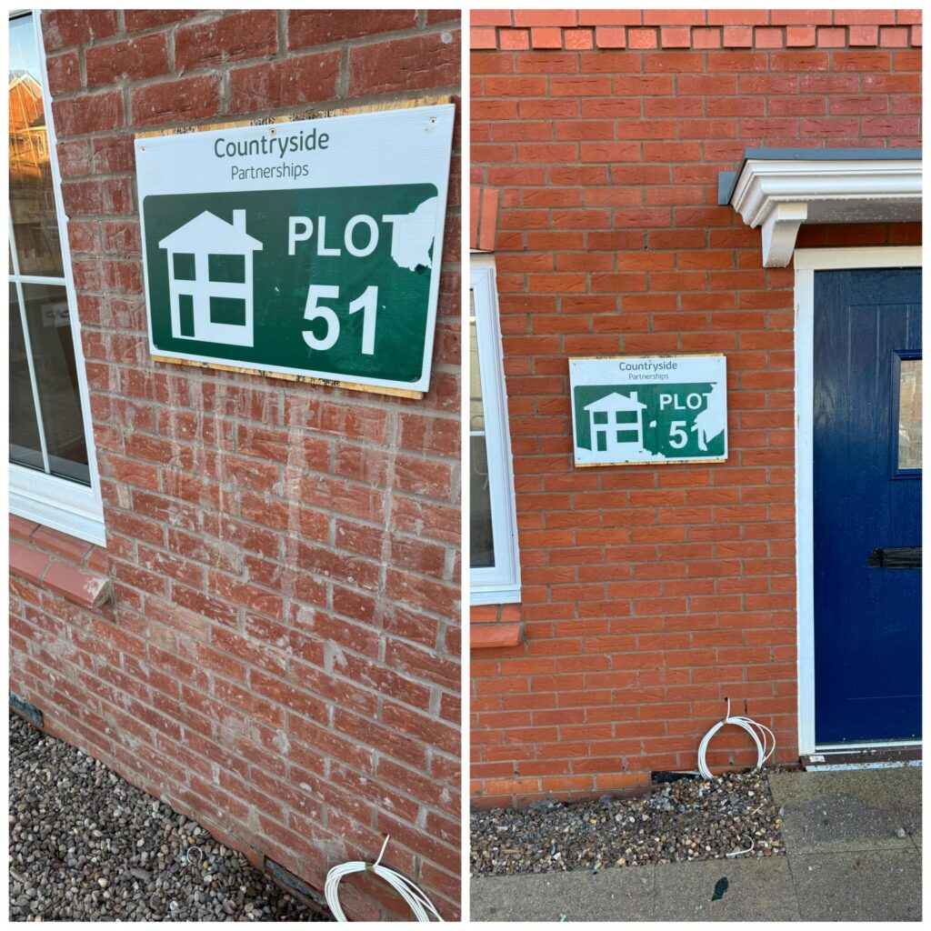 Professional brick and stone cleaning for enhanced exterior appearance.